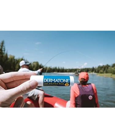 Dermatone Lips and Face Stick SPF 30 | Advanced Skin Protection and Moisturizing 0.5oz - Buy Online on GoSupps.com