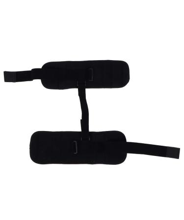 ZJchao Foot Drop Ankle Orthotic Support Brace - Leg & Foot Fixing Strap for Fracture Sprain Injury - Adjustable Black Splint - International Shipping - Buy Online on GoSupps.com