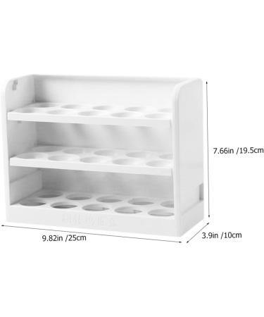 LABRIMP Refrigerator Storage Box Fridge Fillable Eggs Multi-layers Eggs Holder Egg Storage Rack Food Crisper - Buy Online on GoSupps.com