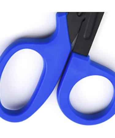 Versatile Medical Scissors - Stainless Steel & PP Plastic for Emergencies | Durable Blue Outdoor Camping Tool - Buy Online on GoSupps.com
