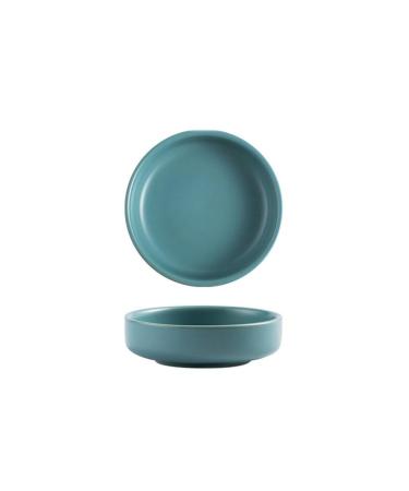 Fruit Bowl Snack Containers Round Plate Creative Ceramic Small Plate Soaking Plate Household Soy Sauce Plate Small Plate Vinegar Plate Soaking Plate Soy Sauce Breakfast Bowls (Color : C) (E)