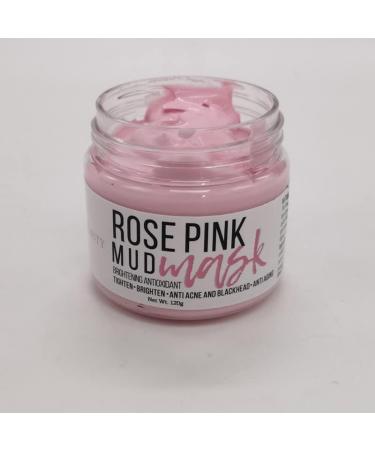 Facial Mask Clay Mud Mask Rose Pink (Rose) - Buy Online on GoSupps.com