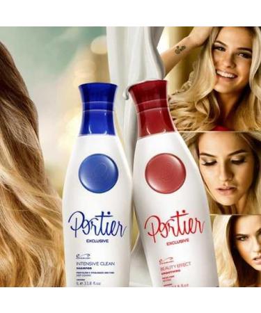  Portier Portier Exclusive Brazilian Progressive Smoothing Kit 2 x 250 ml - Buy Online on GoSupps.com