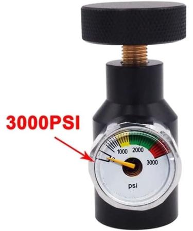 Heyxire Paintball Co2 Fill Adapter with 3000psi Gauge - Remote ASA Compressed Air Fill Station - Buy Online on GoSupps.com
