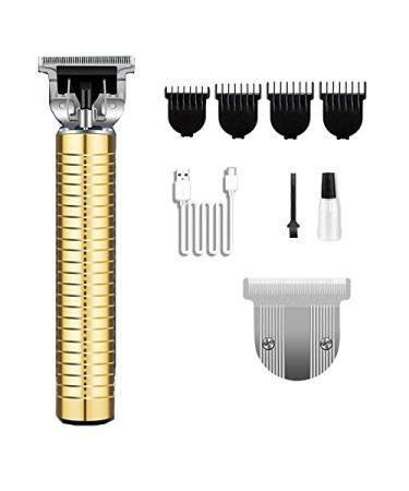 ENERRGECKO Electric Pro for T- Cordless Trimmer Wireless Portable Hair Clipper Set-Gold