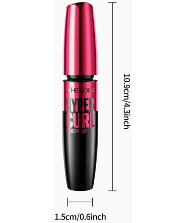 LDMZ Mascara Lash Washable Mascara Makeup 3D Strong Curling Iron Mascara Smudge-Proof Long Lasting No Clumping(1PCS) - Buy Online on GoSupps.com