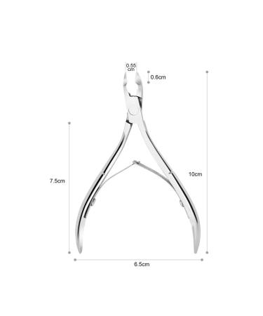 Professional Quality Solingen Cuticle Nippers - Precision Nail Care Tools for Manicure & Pedicure | International Shipping Available - Buy Online on GoSupps.com