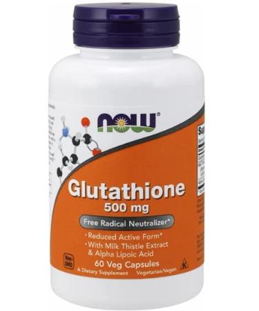 Now Foods Glutathione 500 mg 60 vegan capsules