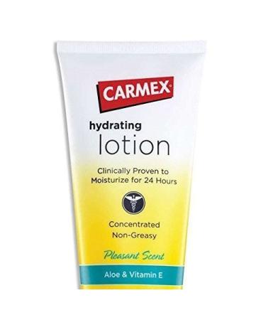 Carmex Hydrating Lotion with Aloe & Vitamin E 1 Oz. (6 Pack)