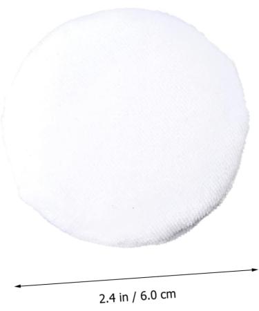  Beaupretty Beaupretty 15 Pieces Cushion Puff Makeup Powder Pump Cotton Face Puff Cosmetic Puff Round Body Puff White Sponge Baby Big Puff - Buy Online on GoSupps.com