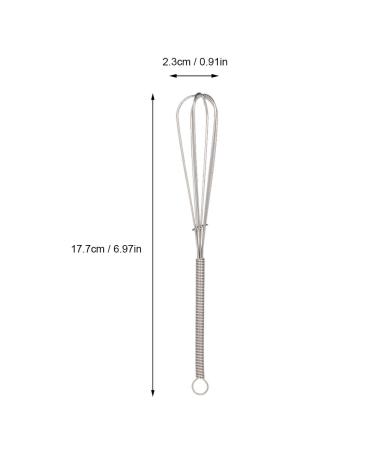 Zroven Stainless Steel Whisk Stirrer - Professional Hair Color Mixer for Salon & Barber Use - Buy Online on GoSupps.com