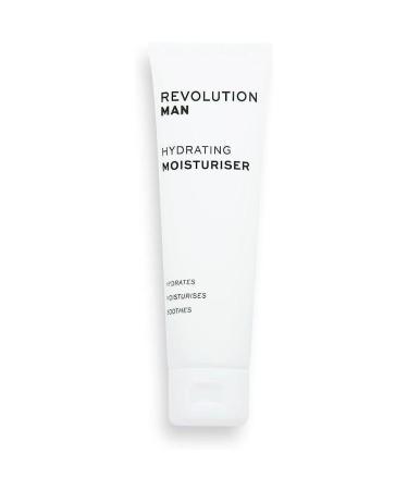 Revolution Man, Face Moisturizer, Cream Formula, Soothes Dehydrated Skin, Contains Vitamin E, 75ml