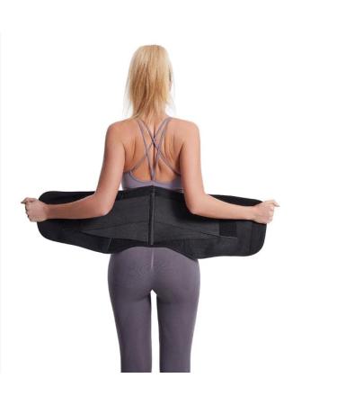 Back Support Belt for Lower Back - Adjustable Lumbar Brace for Men & Women | Pain Relief & Comfort (Medium - Buy Online on GoSupps.com