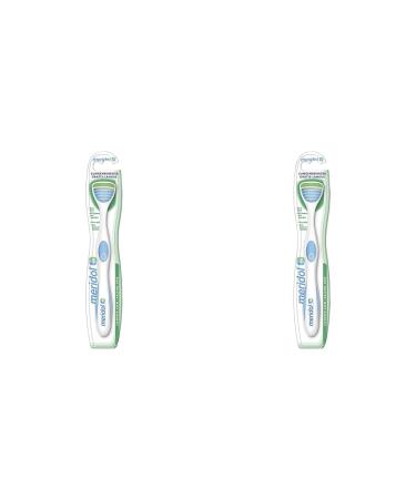 Meridol tongue cleaner safe breath 1 x 1 piece - tongue cleaner removes bacterial tongue coverings & cleans the tongue gently and effective (pack with 2) 1 piece (2 pack)