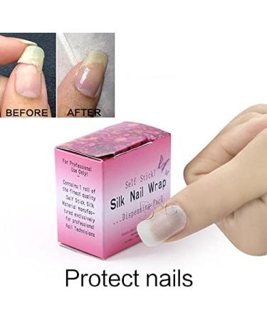 BNG Fiberglass Silk Nail Wrap Self Sticker - Professional Nail Repair Strip 39.4Inch - Buy Online on GoSupps.com