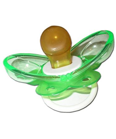 Buy Intelligent Latex Orthodontic Pacifier Size 2 (6+ Months) - Green | International Shipping Available - Buy Online on GoSupps.com