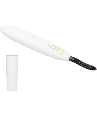 Verdant Touch Electric Eye Lashes Curler Heated Eyelash Curler Battery-Powered Electric Eye Lashes Curler Quick Heating Long Lasting Rechargeable White - Buy Online on GoSupps.com