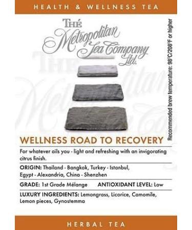 The Metropolitan Tea Company Road To Recovery Tea 1.1lbs - Buy Online on GoSupps.com