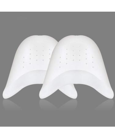 Buy Silicone Toe Caps & Cushions for Hallux Valgus Relief | 2 Pairs Toe Spreader Inserts for Ballet & Foot Comfort - Buy Online on GoSupps.com