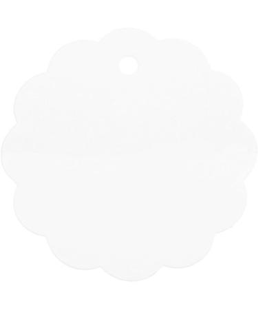 ttnight 50pcs Hanging Tag Cardboard DIY Blank Label Cards Kraft Paper Gift White - Buy Online on GoSupps.com