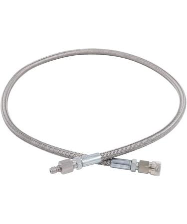 TUXING 4500Psi Pcp Paintball Airsoft Fill Whip Hose Extension,36inch Stainless Steel Air Filling Station Charging System with 8mm Male and Female Qick Plug - Buy Online on GoSupps.com