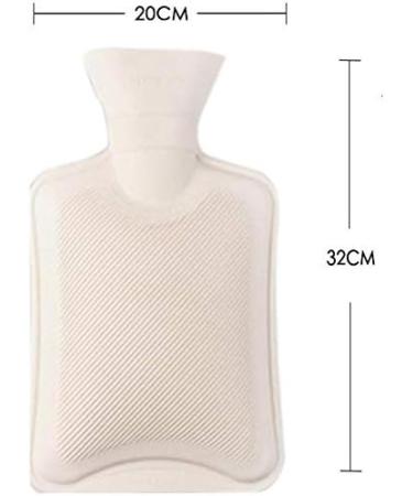 Voarge 2L Hot Water Bottle with Knitted Turtleneck Cover | Safe Durable and Pollutant-Free | Perfect Gift for Children (Pink Owl) - Buy Online on GoSupps.com