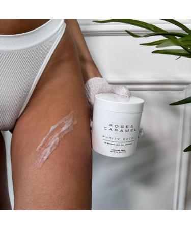 Rose & Caramel Purity Excel 60 Second Fake Tan Remover 440ml - Mango & Pomegranate Scent - Buy Online on GoSupps.com