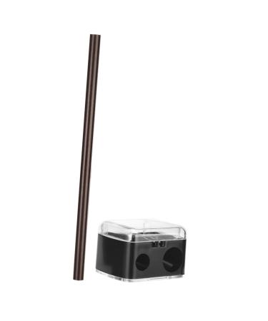 Healeved 1 Set Eyebrow Pencil Eyebrow Pen Makeup Supplies Eye Brow Pencil Positioning Pen Wood 1 count (Pack of 1) Coffee