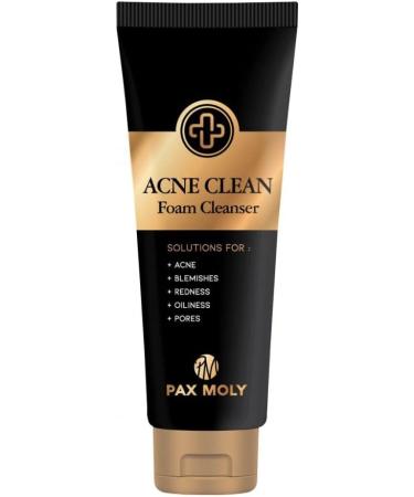  Pax moly Gentle Acne Cleansing Foam 120ml suitable for problematic sensitive and oily skin to restore a clean and healthy complexion - Buy Online on GoSupps.com