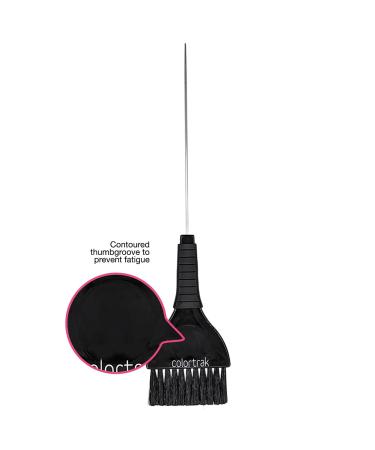 Colortrak Duo Color Brush - Ideal for Sectioning with Firm Bristles and Ergonomic Rubber Grip - Buy Online on GoSupps.com