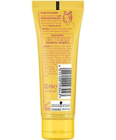 Schwarzkopf got2b Glam Glorious Gold Glitter Gel 50 ml - Buy Online on GoSupps.com