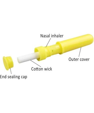 Buy 4-Pack Essential Oil Aromatherapy Inhalers - Refillable Nose Tubes for Snoring Relief & Olfactory Benefits | International Shipping Available - Buy Online on GoSupps.com