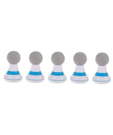 Beaupretty 5 sets of mini massage devices. Portable massage lying portable massager electrical body muscle vibration massage device body muscle massage device deep tools small bag ABS