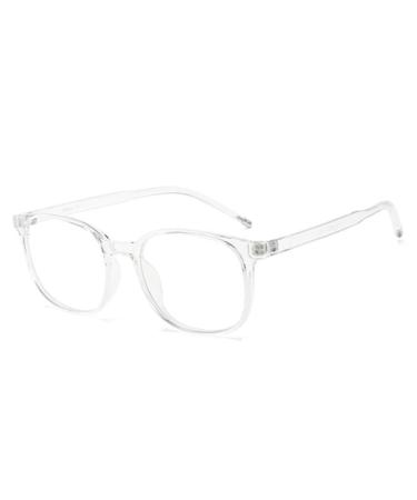 LNTICB blue light filter glasses computer glasses gaming safety glasses Tr90 glasses frame blue light glasses UV blue blocked super light reduction in eye load fashion for women men transparent-n1 - Buy Online on GoSupps.com