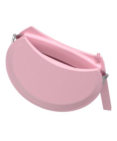 Beaupretty coin purse coin storage purse braces storage pouch braces bag coin storage bag braces case small storage bag coin bag powder puff Storage bags third gear strap bag