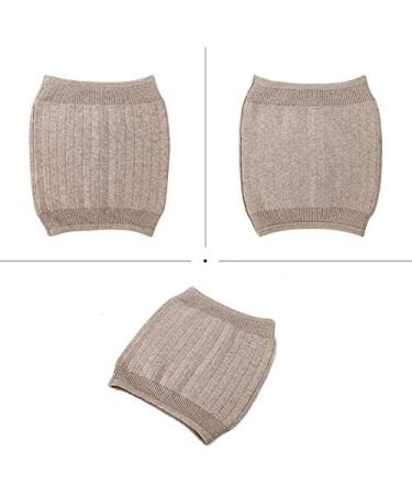 Unisex Cashmere Waist Warmer - Soft Wool Warming Belt for Lower Back Support | Elastic Comfort in Camel - Buy Online on GoSupps.com