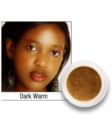 Sheer Miracle SPF 30 Premium Loose Mineral Foundation Makeup 8g - Dark Warm (Deeper Caramel Skin) - 7 Shades Available - Buy Online on GoSupps.com