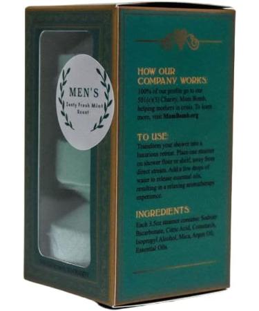 Dad Gift Set: Shower Steamers with Eucalyptus and Mint Essential Oil - 3 Pack - Buy Online on GoSupps.com