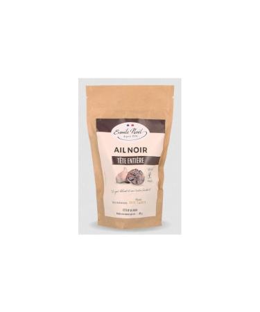 Emile Noel Whole head and cloves of organic black garlic in a bag