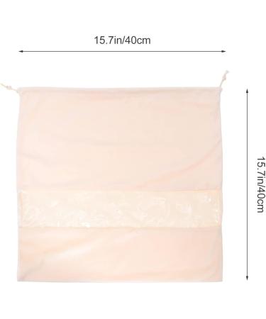 Beavorty 2 pcs hair dryer storage bag toiletry organizer Portable Drawstring Bag curling iron 40x40cmx7pcs Beigex7pcs - Buy Online on GoSupps.com