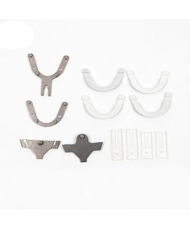 1 Sets Dental Gothic Arch D Intraoral Registration Jawrecorder Gnathometer Tracing Instruments (Color : Gothic Arch D)
