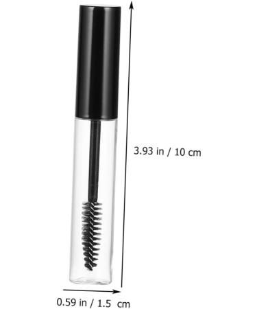 Beavorty 2 Sets Mascara Tube Mini Containers Mascara Bottle Transparent Eyeliner Tube Cosmetic Containers Abs - Buy Online on GoSupps.com