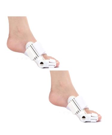 2-Piece Breathable Hallux Valgus Correction | Orthopedic Big Toe Spreader for Pain & Overlapping Toes - Buy Online on GoSupps.com