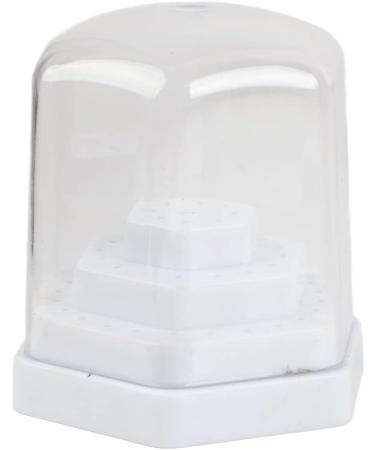 48 Big Nail Drill Bits Holder Holes Nail Drill Bits Organizer Container Manicure Tools Storage Stand Nails Necessary Tool for Home Use Nail Salon (White) - Buy Online on GoSupps.com