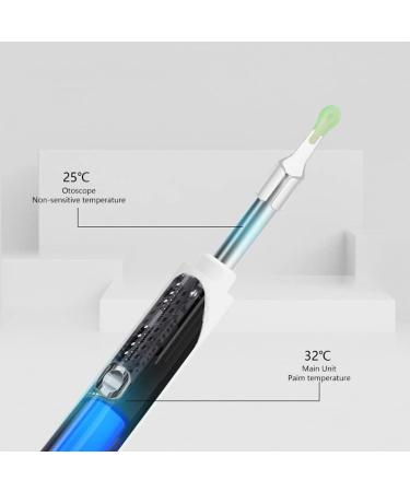 WiFi Ear Wax Removal Kit with Camera | 6 LED Otoscope | IP67 Waterproof | App Control | Suitable for Adults, Kids, Pets | Black - Buy Online on GoSupps.com