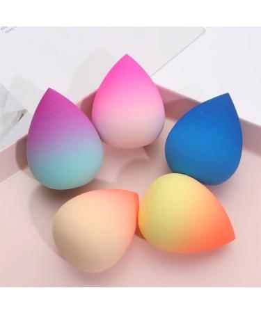 Soft And Elastic Color Cosmetics Egg Vibrant Make Up Sponge Achieve Seamless Makeup Looks Effortlessly(Black) - Buy Online on GoSupps.com