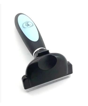 Botts Pet De-shedding Tool and Pet Grooming Brush with Button for an Easier Clean Ideal for your Dog or Cat with Either Short or Long Hair