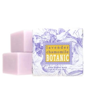 Greenwich Bay Set of 3 Botanical Soap Lavender & Chamomile Wrapped 6oz.
