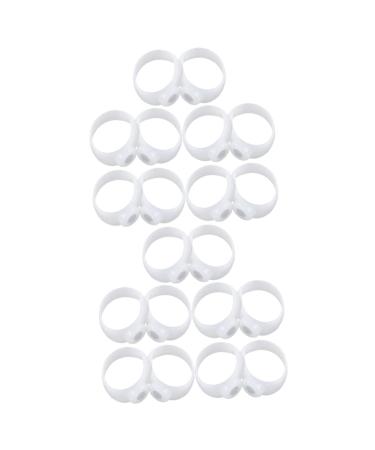 10 Pairs Toe Ring Versatile Acupoint Covers Magnetic Acupoint Covers Toe Covers Female Acupoint Rings Magnetic Elastic Cover Ring Toe Acupoint Covers Elastic Band Cover