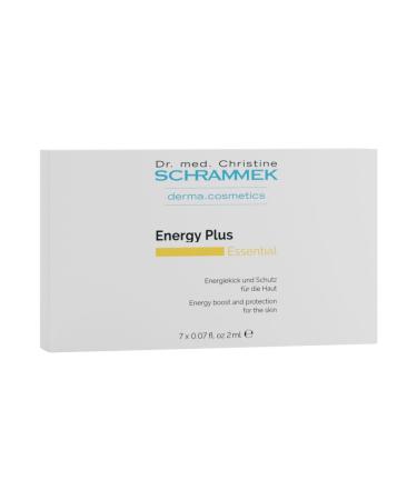 Energy Plus Ampoules (7 x 0.07 fl oz) Energizing and Protective Skincare Q10 and Vitamins E, C, B5 Shields Against Blue Light Revitalizes Tired Skin Dr. Schrammek - Buy Online on GoSupps.com